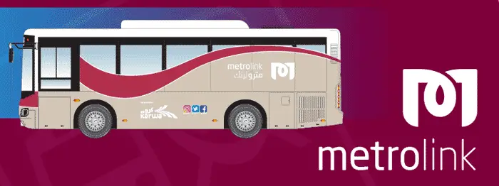 Doha Metro Metrolink Bus 