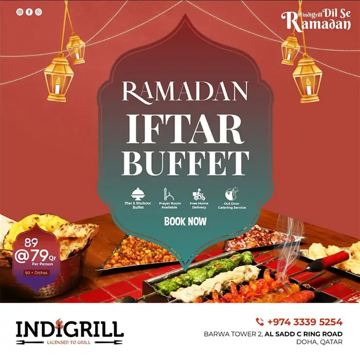 Iftar 2025 Indigrill